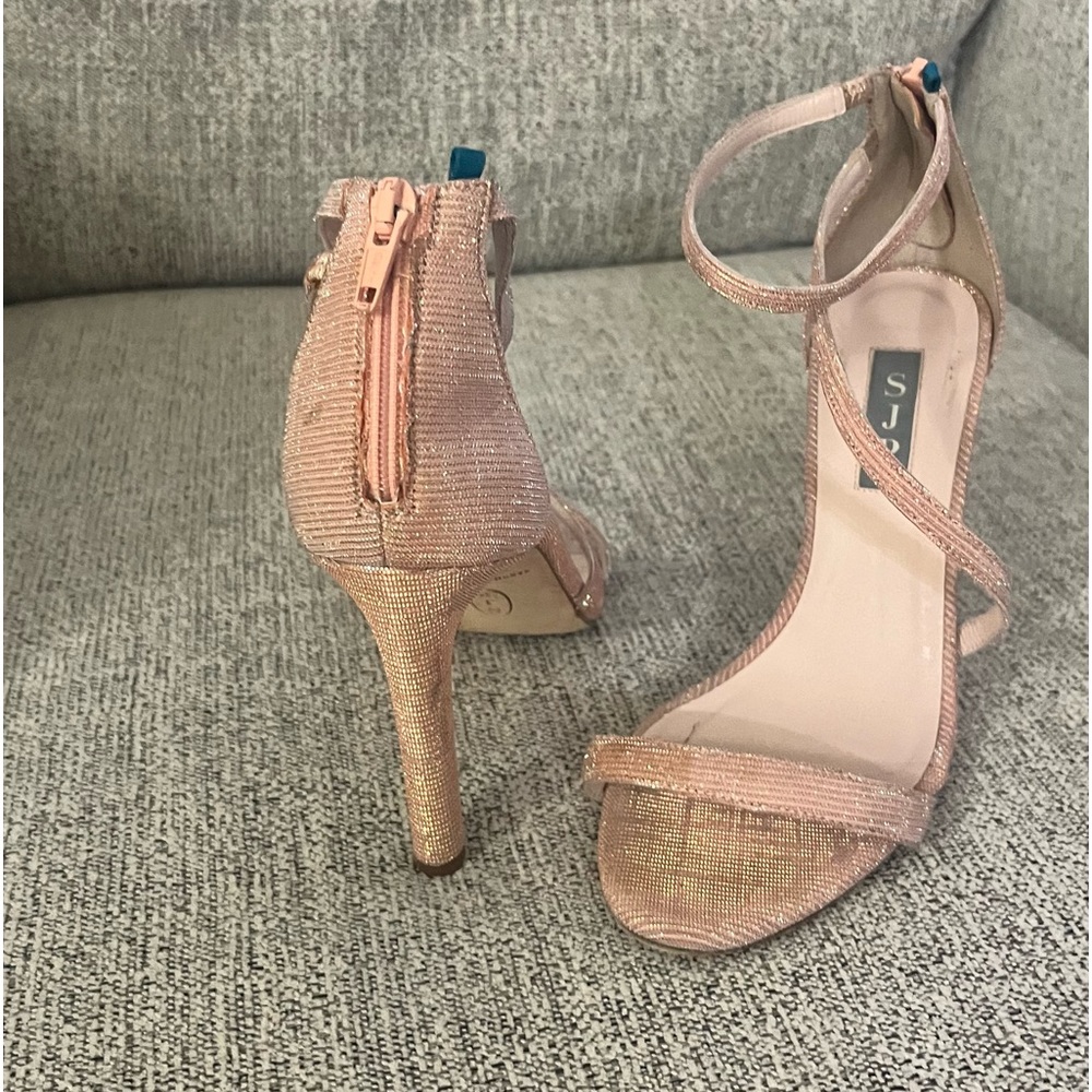 Sparkly SJP 4” Heeled Sandals